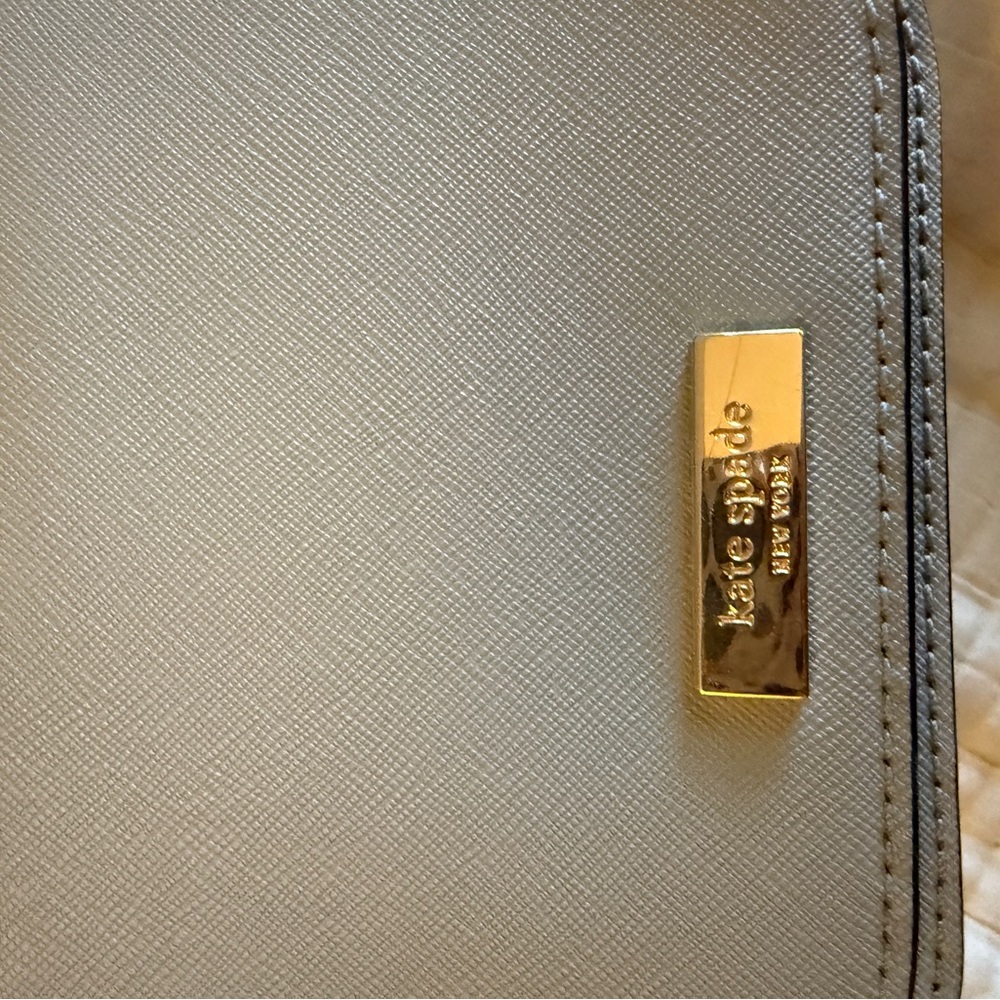 Gray//Pale Blue Crossbody Bag - Picture 4 of 4